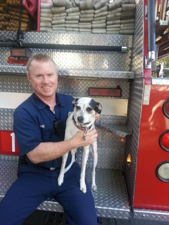 L.A.F.D. Station #19's Leo Byrne and Ella Rose